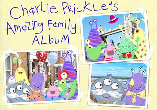 Charlie Prickle's Amazing Family Illustrator Portfoilio Illustration Artist
